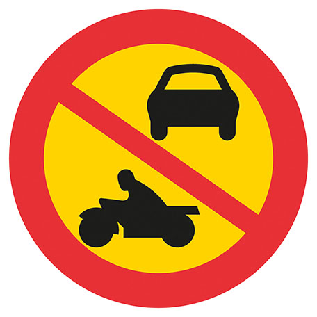 Trafikskyltar | Förbud mot trafik