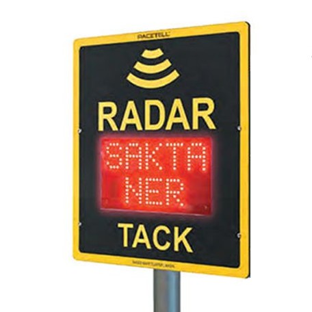 Hastighetsdisplay | Hastighetsdisplay Mini RADAR