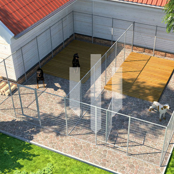 Hundgårdar | Hundgård Fido 2 x 26 m2