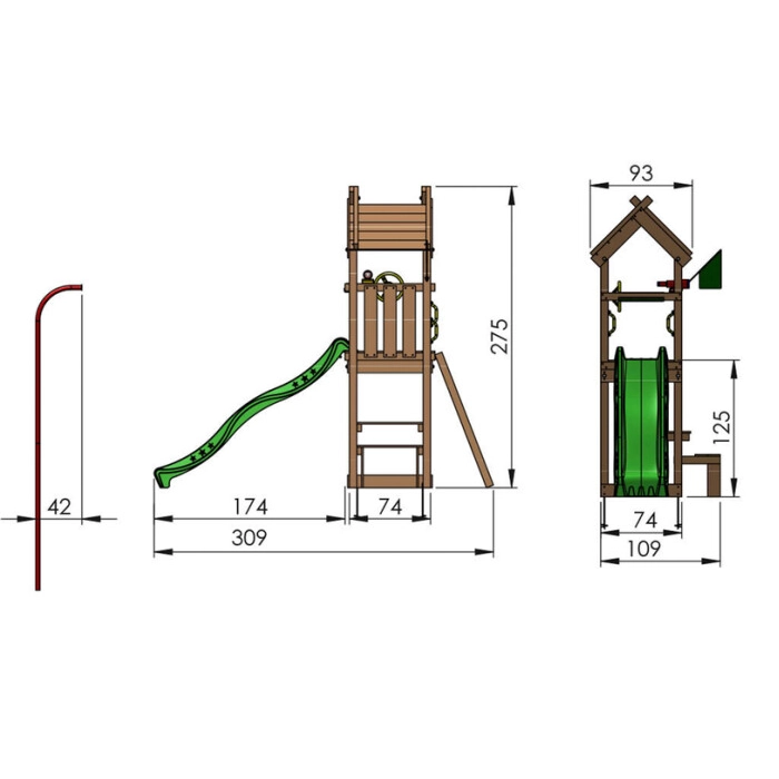 Lektorn | Lektorn Jungle Gym Totem